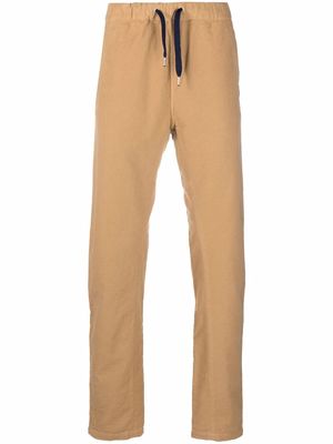 ASPESI drawstring-waist tapered trousers - Neutrals
