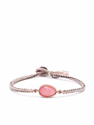 Brooke Gregson 14kt rose gold Orbit pink opal bracelet