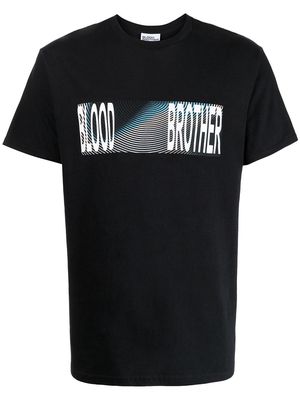 Blood Brother Therapy Melody printed T-shirt - Black