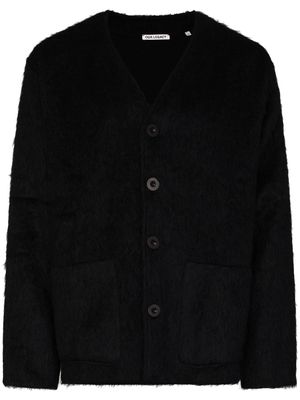 Our Legacy faux-fur button-up cardigan - Black