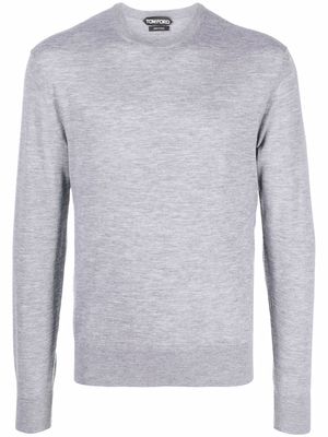 TOM FORD fine-knit cashmere jumper - Grey