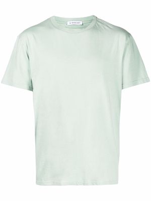 Manuel Ritz embroidered-logo crew neck T-shirt - Green