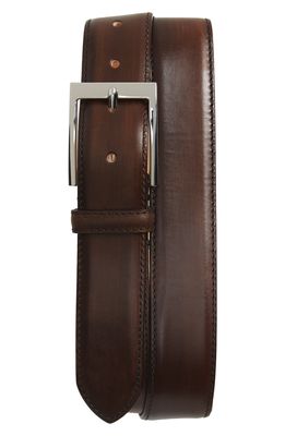 To Boot New York Leather Belt in Brown