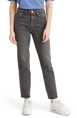 levi's Wedgie Icon Fit High Waist Ankle Straight Leg Jeans in Better Weathered