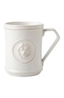 Juliska Berry & Thread Ceramic Mug in White
