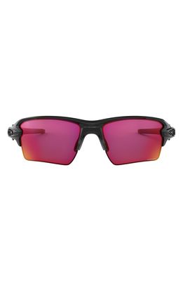Oakley Flak 2.0 XL 59mm Polarized Sunglasses in Black