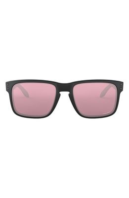 Oakley Holbrook 57mm Sunglasses in Matte Black