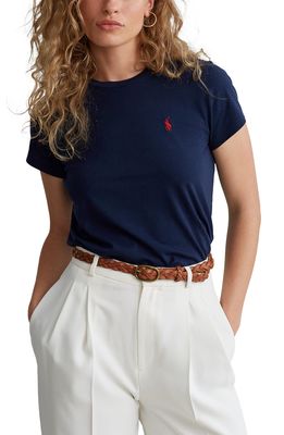 Polo Ralph Lauren Cotton T-Shirt in Cruise Navy