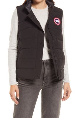 Canada Goose Freestyle Water Resistant 625 Fill Power Down Vest in Black