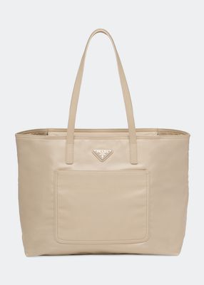 East-West Nylon Tote Bag