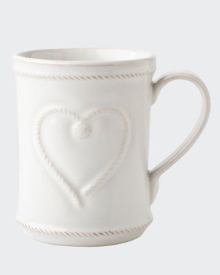 Berry & Thread Whitewash Cup Full of Love Mug