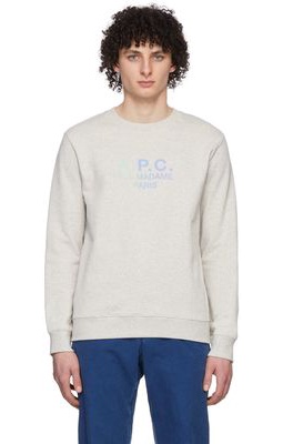A.P.C. Grey Paolo Sweatshirt