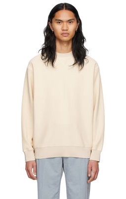 Agnona Beige French Terry Sweatshirt