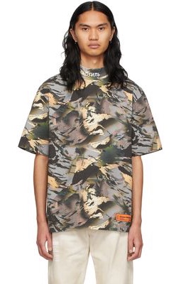 Heron Preston Multicolor Camo 'CTNMB' Turtleneck T-Shirt