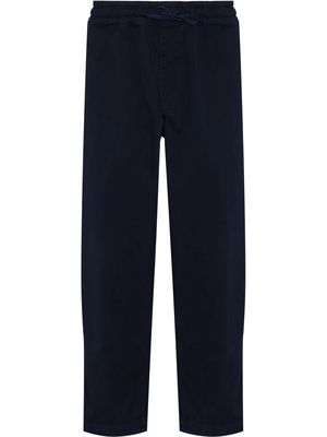 YMC Alva cropped loose-fit trousers - Blue