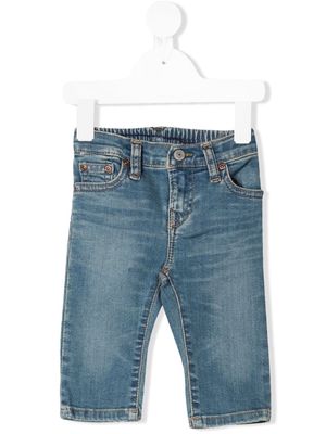 Ralph Lauren Kids faded-effect jeans - Blue