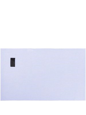 Magniberg vertical-stripe pillow case - Blue