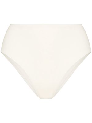 BONDI BORN Poppy high-waisted bikini bottoms - Neutrals