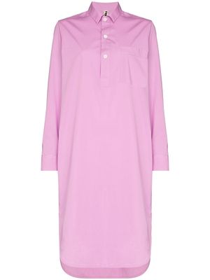 TEKLA organic cotton nightshirt - Pink