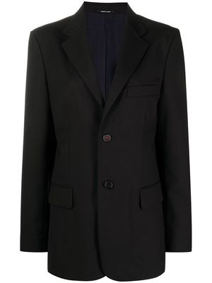 Maison Margiela single-breasted blazer jacket - Black
