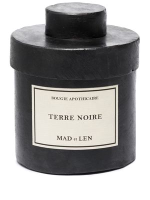 MAD et LEN Terre Noire scented candle - Black
