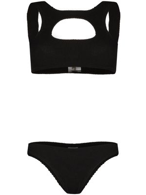Rielli Sahara two-piece bikini - Black