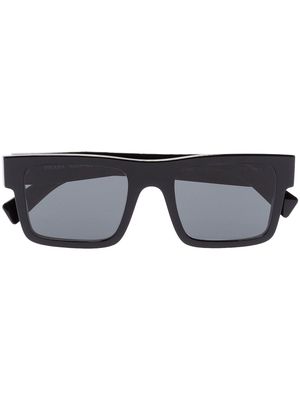Prada Eyewear logo-print square-frame sunglasses - Black
