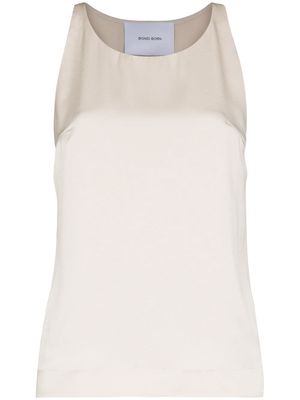 BONDI BORN Eden round-neck tank top - Neutrals