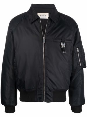 1017 ALYX 9SM buckle-detail bomber jacket - Black