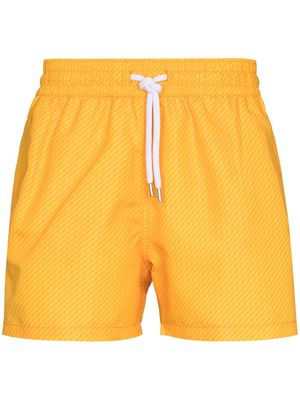 Frescobol Carioca Pepe drawstring swim shorts - Orange