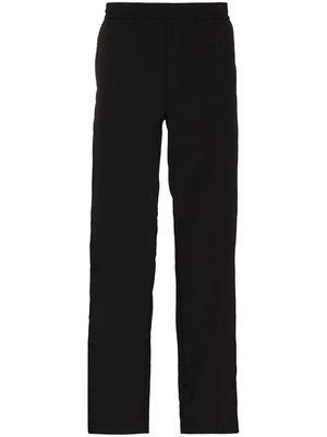 Soulland Erich straight-leg cropped trousers - Black