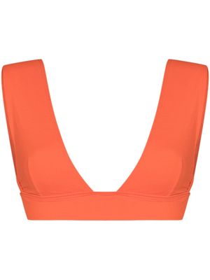 Alexandra Miro Ally V-neck bikini top - Orange