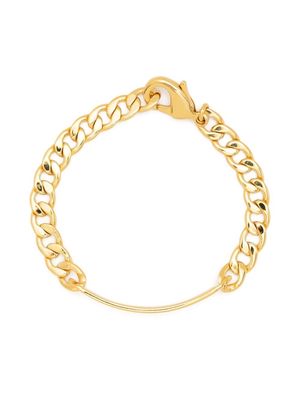 Daphine ID plaque bracelet - Gold
