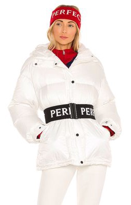 Perfect Moment Over Size Parka II in White