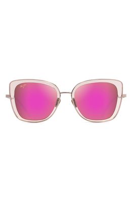 Maui Jim Violet Lake 52mm PolarizedPlus Sunglasses in Pink With Rose Gold