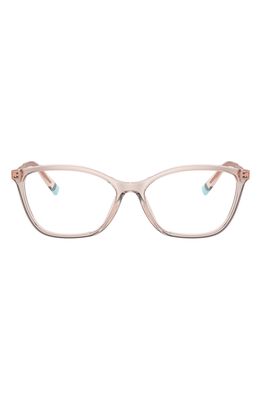 Tiffany & Co. 53mm Butterfly Optical Glasses in Beige Transparent