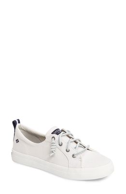 Sperry Crest Vibe Slip-On Sneaker in White Canvas