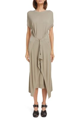 Lemaire Double Layer Midi Sweater Dress in Light Taupe 446