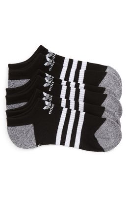 adidas 3-Pack Roller 2.0 No-Show Socks in Black