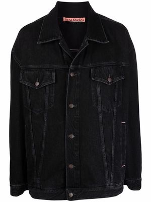 Acne Studios classic denim jacket - Black