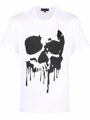 Comme Des Garçons Homme Plus skull-print short-sleeve T-shirt - White