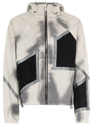 HELIOT EMIL faded-effect hooded jacket - Neutrals