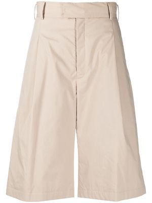 RITO STRUCTURE wide-leg shorts - Brown