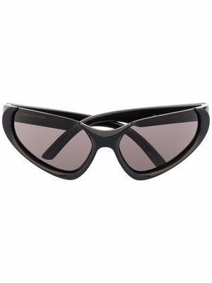 Balenciaga Eyewear Xpander cat-eye frame sunglasses - Black