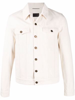 Saint Laurent cotton denim jacket - Neutrals