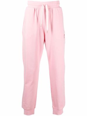 Casablanca elasticated organic cotton track pants - Pink