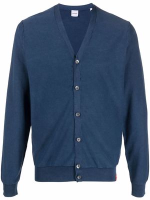 ASPESI knitted button-down cardigan - Blue