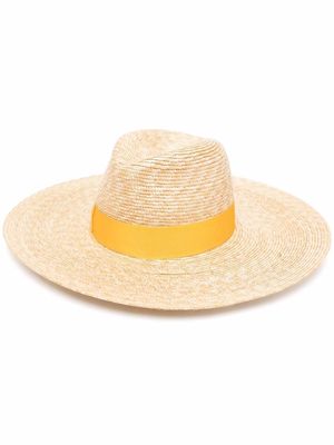 Borsalino Sophie straw hat - Neutrals