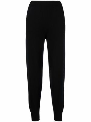 Allude cashmere track pants - Black