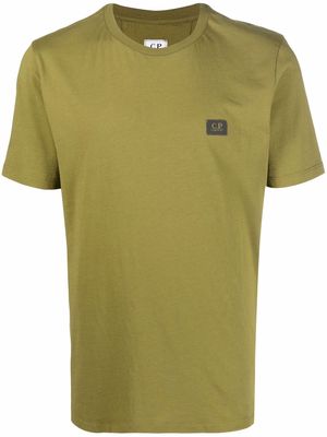 C.P. Company logo-patch cotton T-shirt - Green
